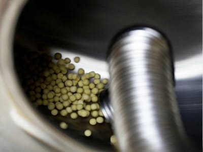 Máy làm thuốc viên hoàn kết hợp máy sấy khô thuốc và máy đánh bóng