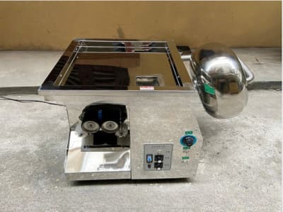 MÁY LÀM THUỐC VIÊN HOÀN KẾT HỢP MÁY SẤY KHÔ VÀ ĐÁNH BÓNG THUỐC