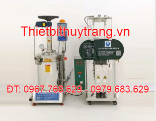 MÁY SẮC THUỐC ÁP SUẤT CAO VÀ MÁY ĐÓNG BAO THUỐC TỰ ĐỘNG