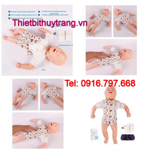 Mô Hình Cấp Cứu Trẻ Sơ Sinh Bị Tắc Nghẽn Dị Vật Nâng Cao