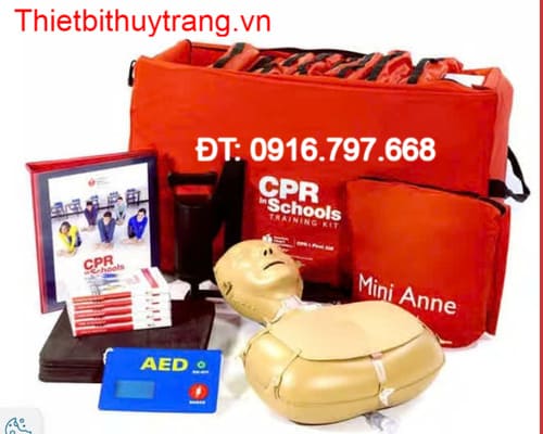 MÔ HÌNH ÉP TIM THỔI NGẠT CPR MINI ANNE PLUS LAERDAL