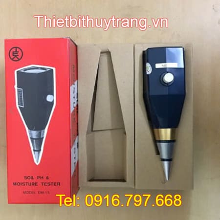 Thiết bị đo độ PH và đo độ ẩm đất Takemura DM-15 Nhật Bản