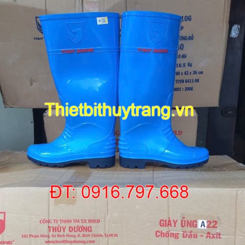 Ủng Bảo Hộ Thuỳ Dương A22 Chống Dầu Và Axit