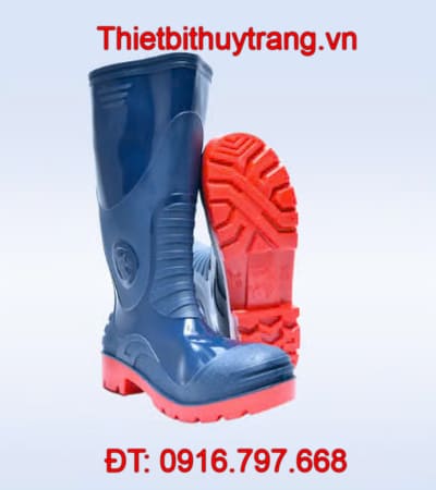 Ủng Mũi Thép Đế Thép Hoa San