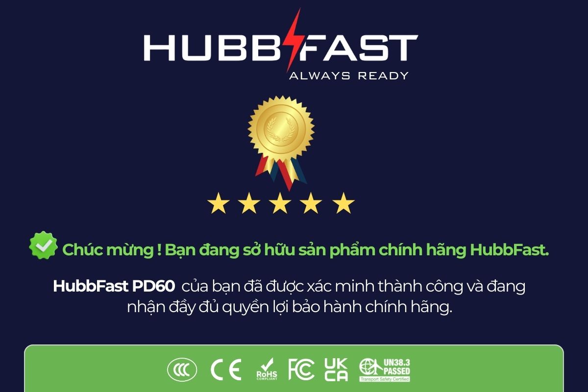 PD60 – Thông Tin Chính Hãng & Xác Thực Sản Phẩm | Hubbtronix – ảnh 1