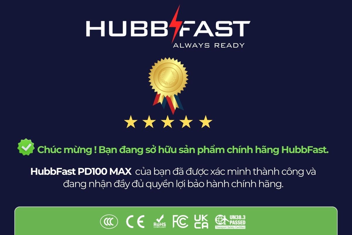 PD100MAX – Thông Tin Chính Hãng & Xác Thực Sản Phẩm | Hubbtronix – ảnh 1