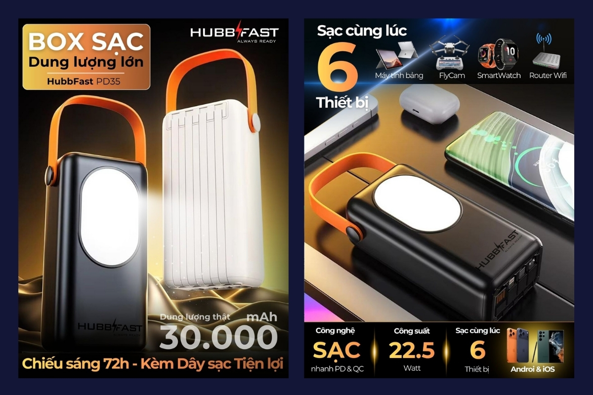 HubbFast PD35 – Thông Tin Chính Hãng & Xác Thực Sản Phẩm | Hubbtronix – ảnh 4