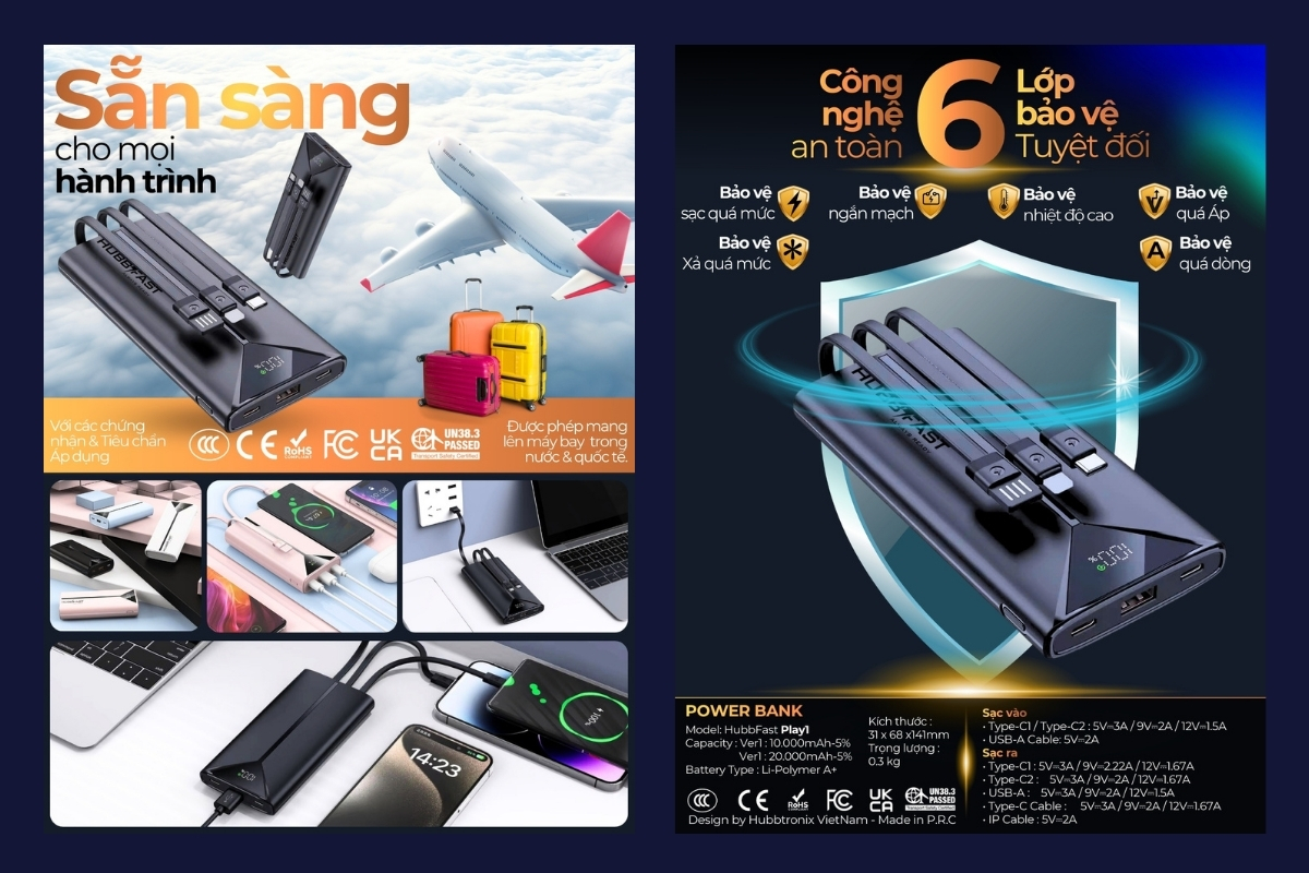HubbFast PLAY1 – Thông Tin Chính Hãng & Xác Thực Sản Phẩm | Hubbtronix – ảnh 6