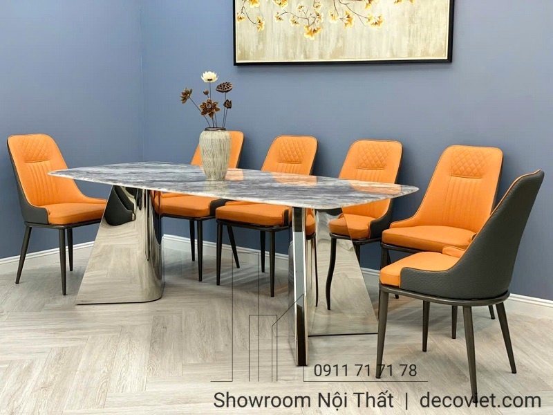 Bộ Bàn Ghế Ăn 6 Người Cao Cấp 1602S