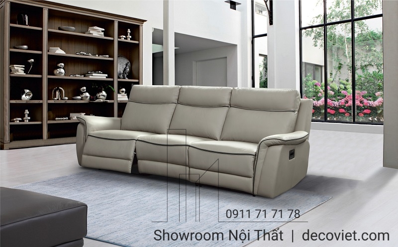 Sofa Da Bò Ý Thật 655T