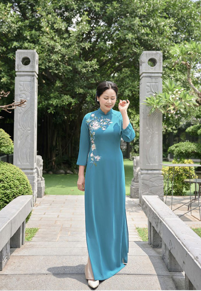 Áo Dài Cho Mẹ Chồng Ngày Cưới