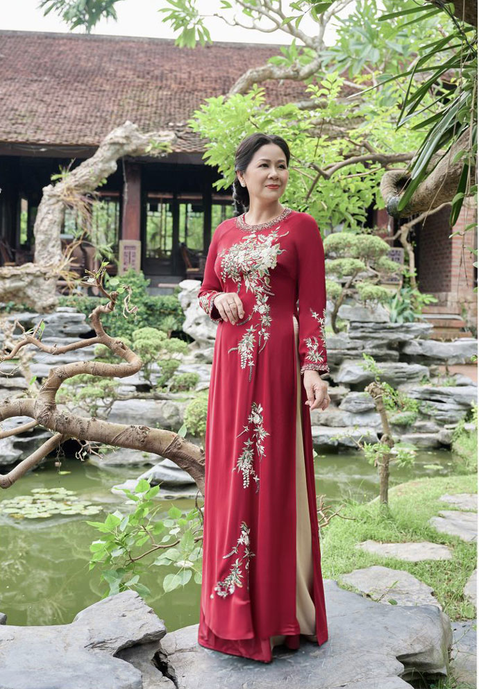 Áo Dài Cho Mẹ Chồng Ngày Cưới