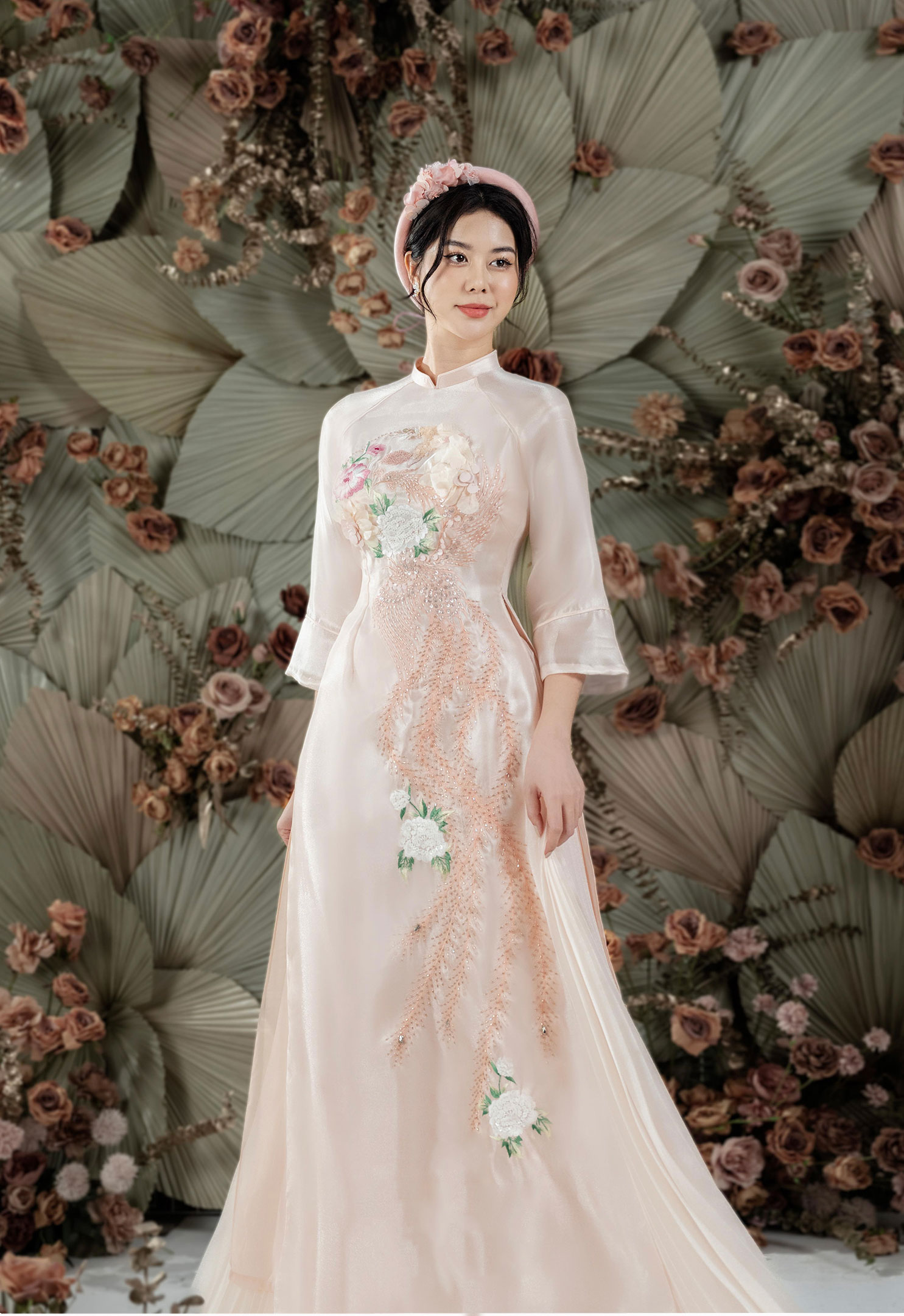 Những Mẫu Áo Dài Cưới Đẹp Lung Linh Cho Ngày Trọng Đại