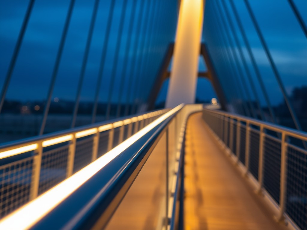 Đèn PARADE L3 RGBW chiếu sáng lan can cầu