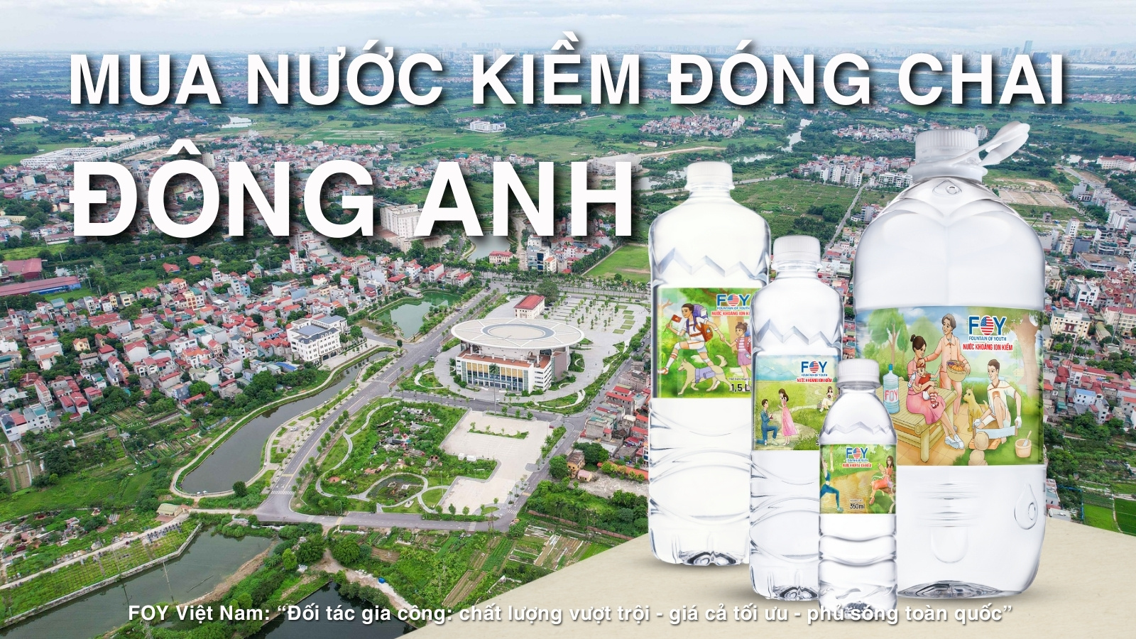 Mua Nước Kiềm Đóng Chai Ở Huyện Đông Anh