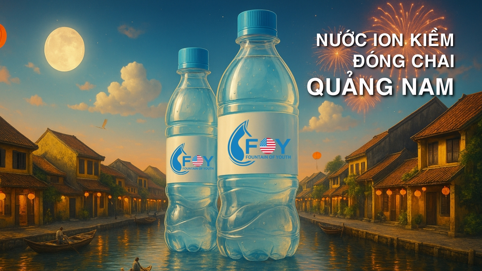 Nước ion kiềm đóng chai tốt nhất Quảng Nam