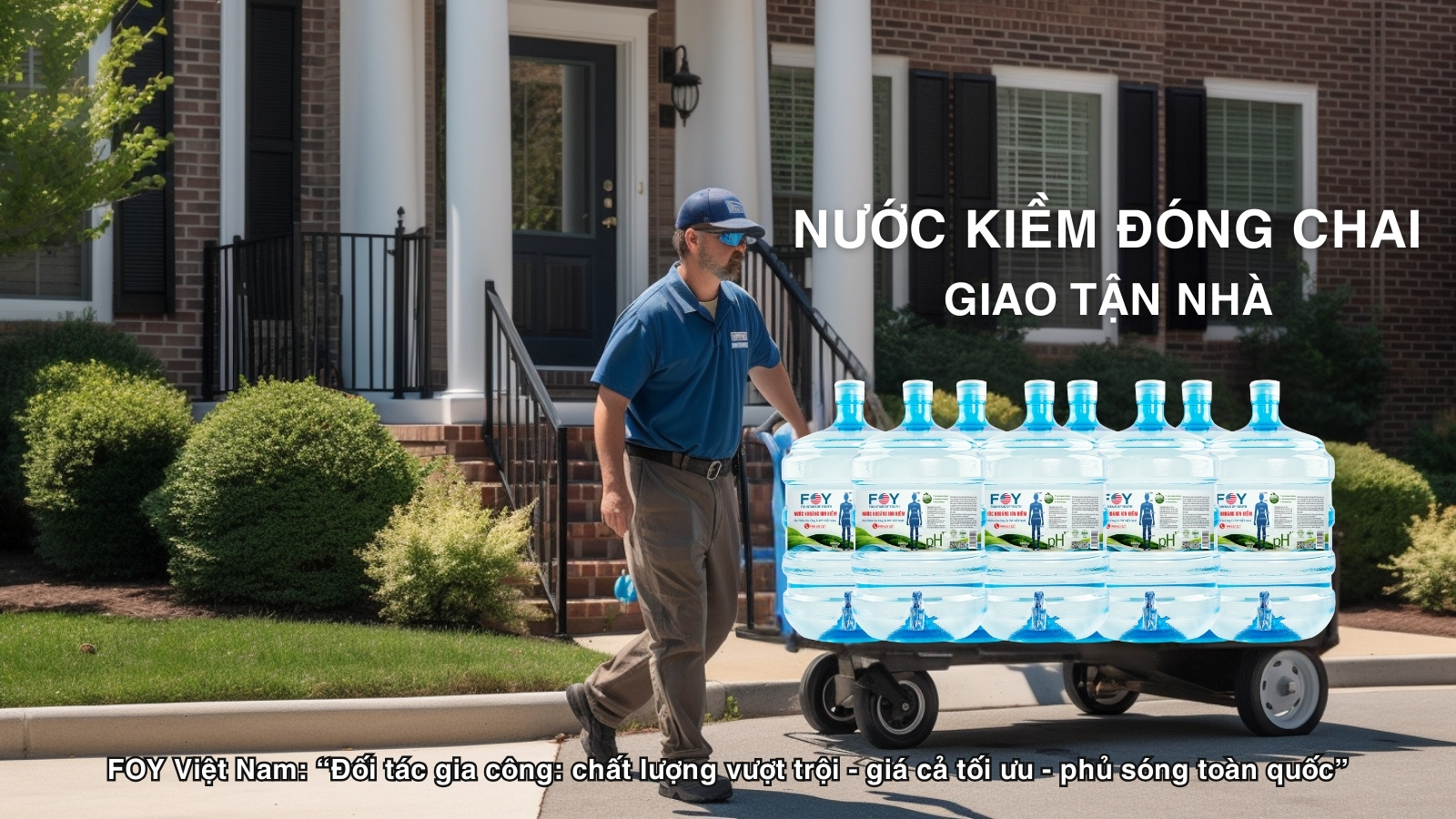Nước Kiềm Đóng Chai Giao Tận Nhà - Miễn Phí Toàn Quốc