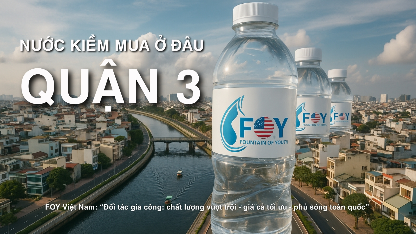 Nước kiềm mua ở đâu quận 3 tốt nhất hiện nay