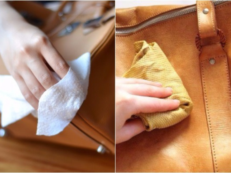 Cách tẩy vết mực trên đồ da