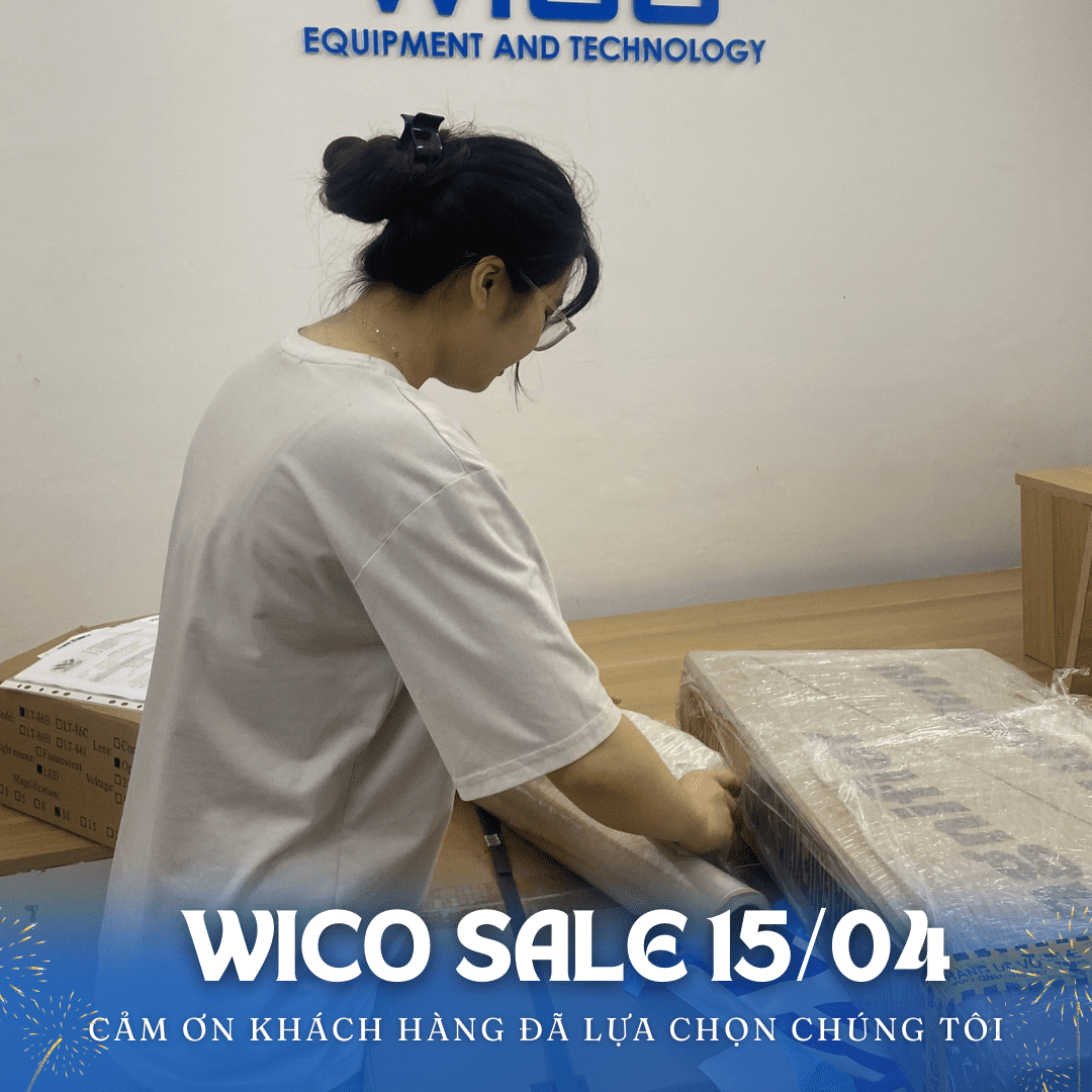 Đội ngũ nhân viên Wico kiểm tra và đóng gói hàng cẩn thận