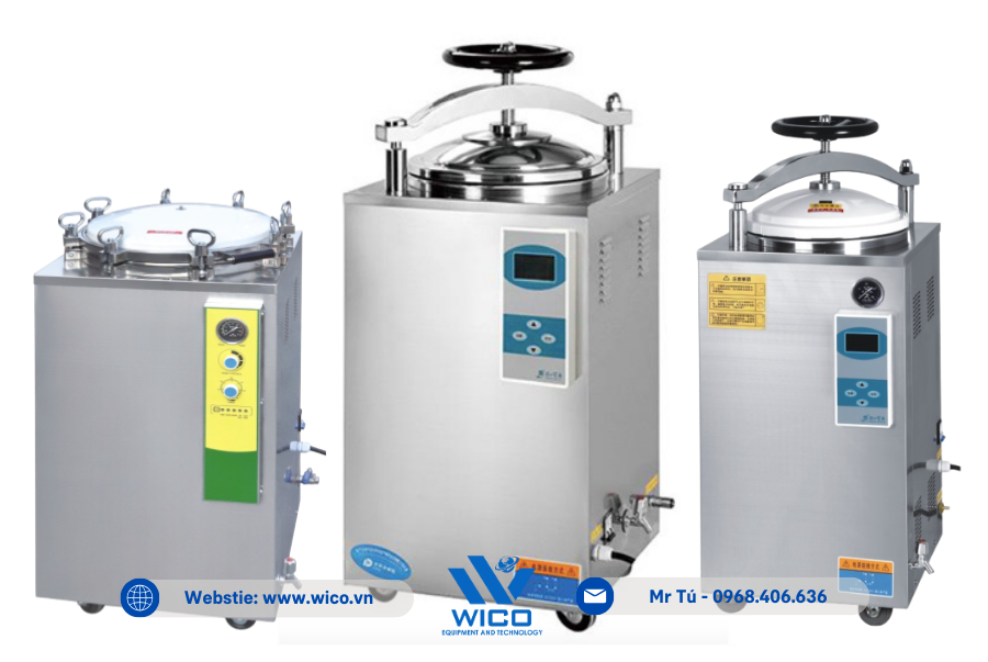 Nồi hấp tiệt trùng kiểu đứng Jibimed