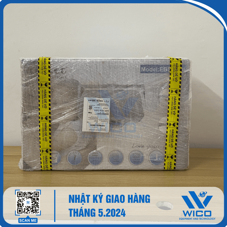 Wico đã kiểm tra và giao Cân trẻ em EBSL-20L tới chị Tr ở nội thành Hà Nội