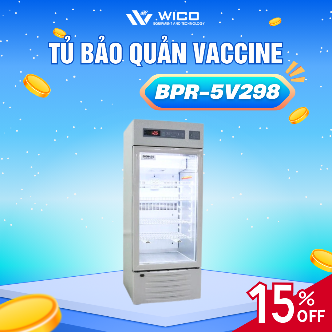 Tủ bảo quản vaccine - dược phẩm Biobase BPR-5V298