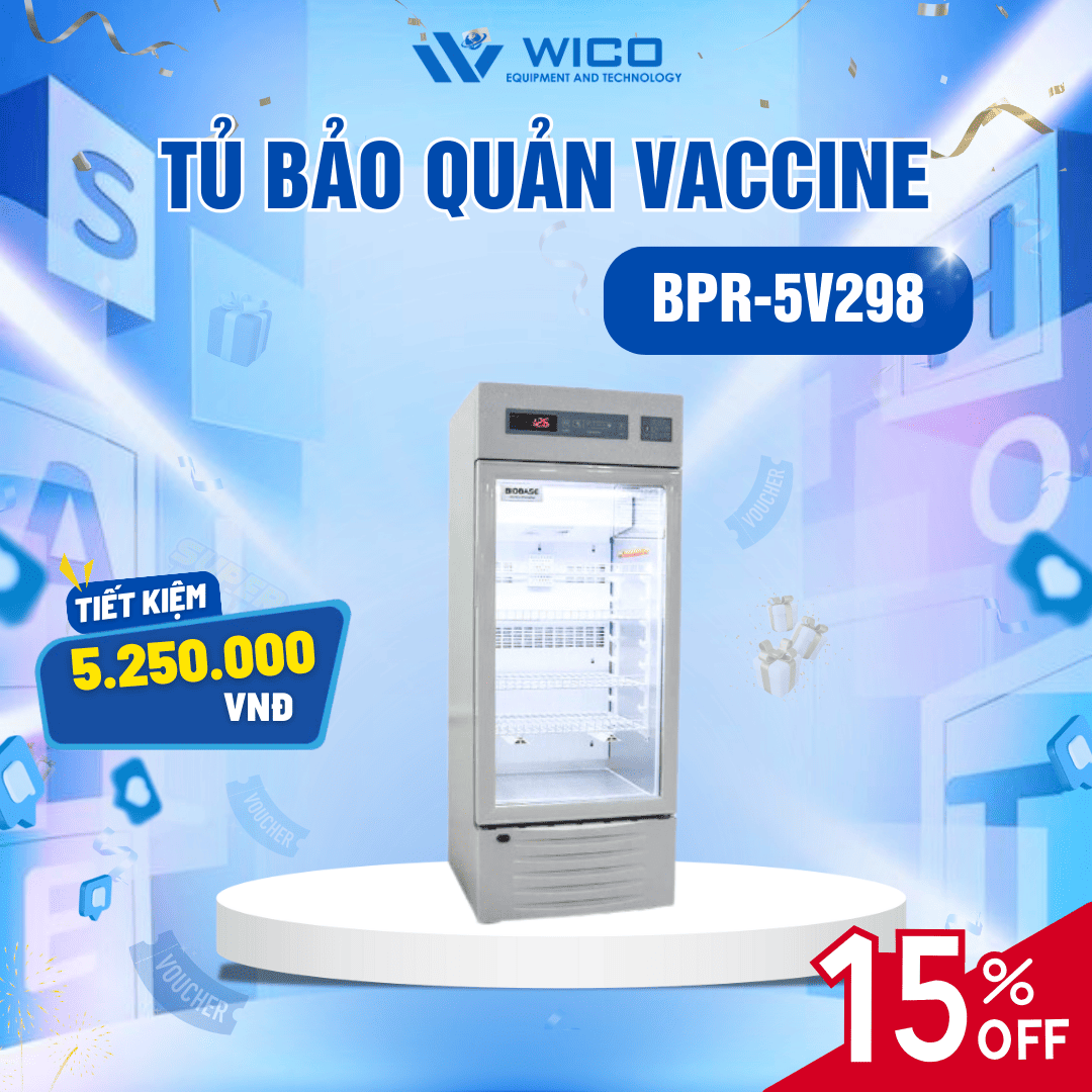 Giảm giá hơn 5 triệu với Tủ bảo quản Biobase BPR-5V298