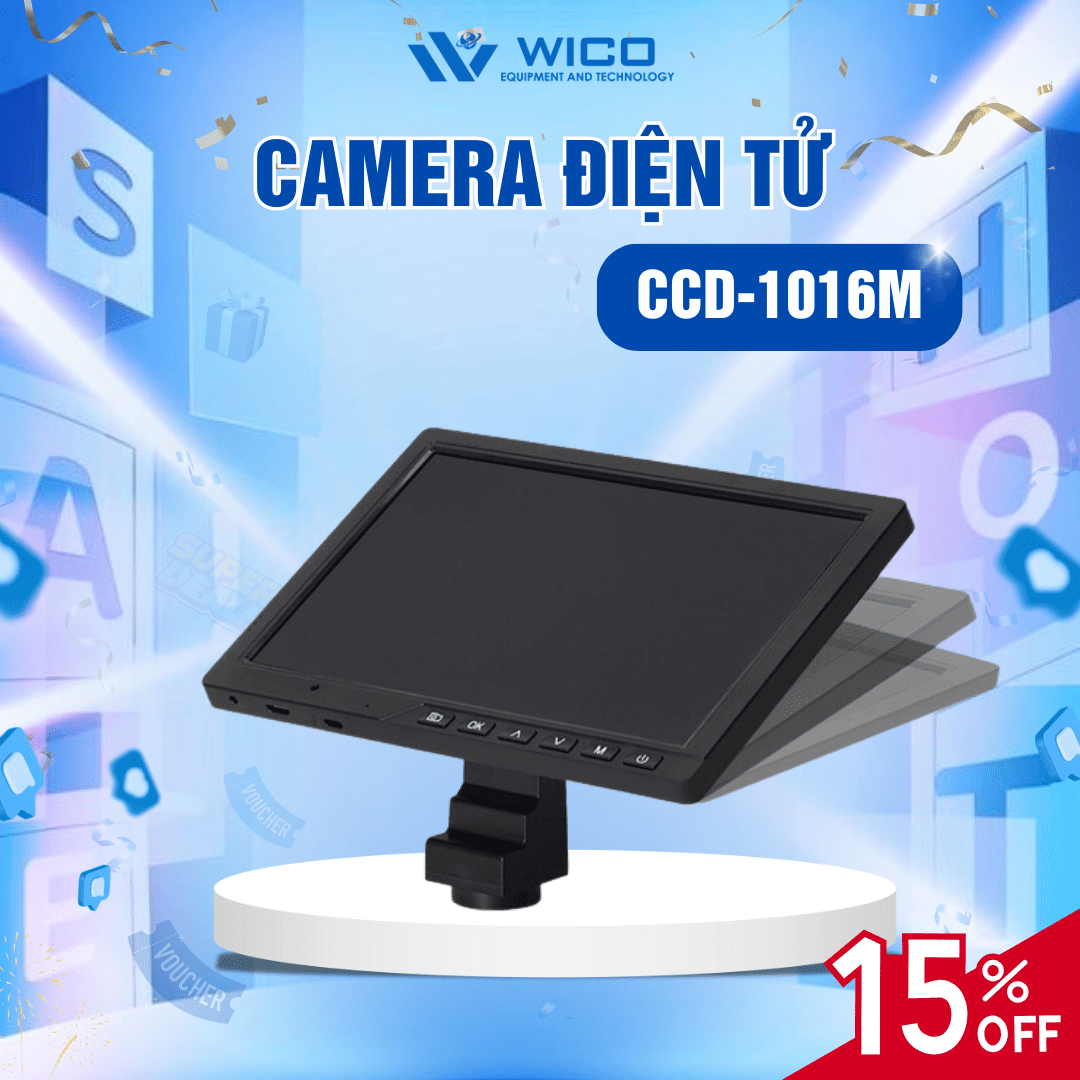 Camera chuyên dụng kết nối kính hiển vi CCD-1016M