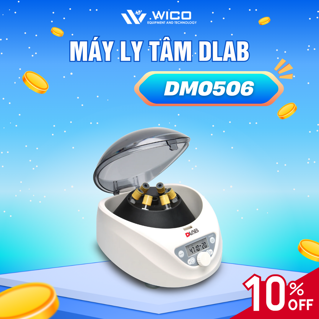 Máy ly tâm 6 ống Dlab DM0506 | Giảm 10%