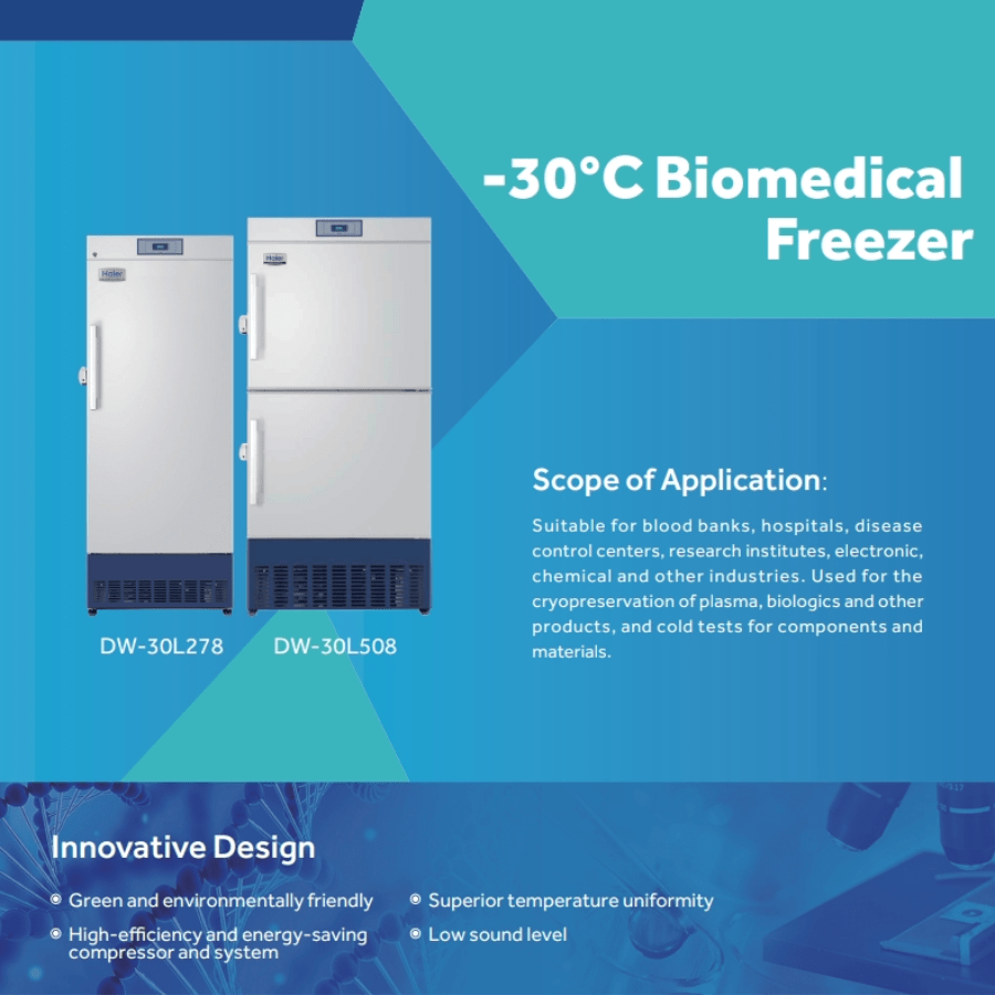 Tủ bảo quản âm 30 độ C Haier DW-30L278