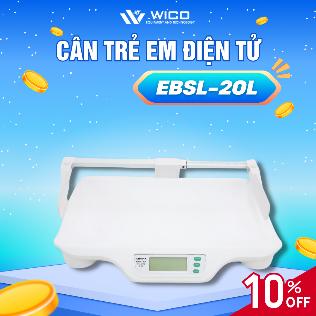 Cân trẻ em điện tử EBSL-20L | Giá chỉ hơn 2 triệu