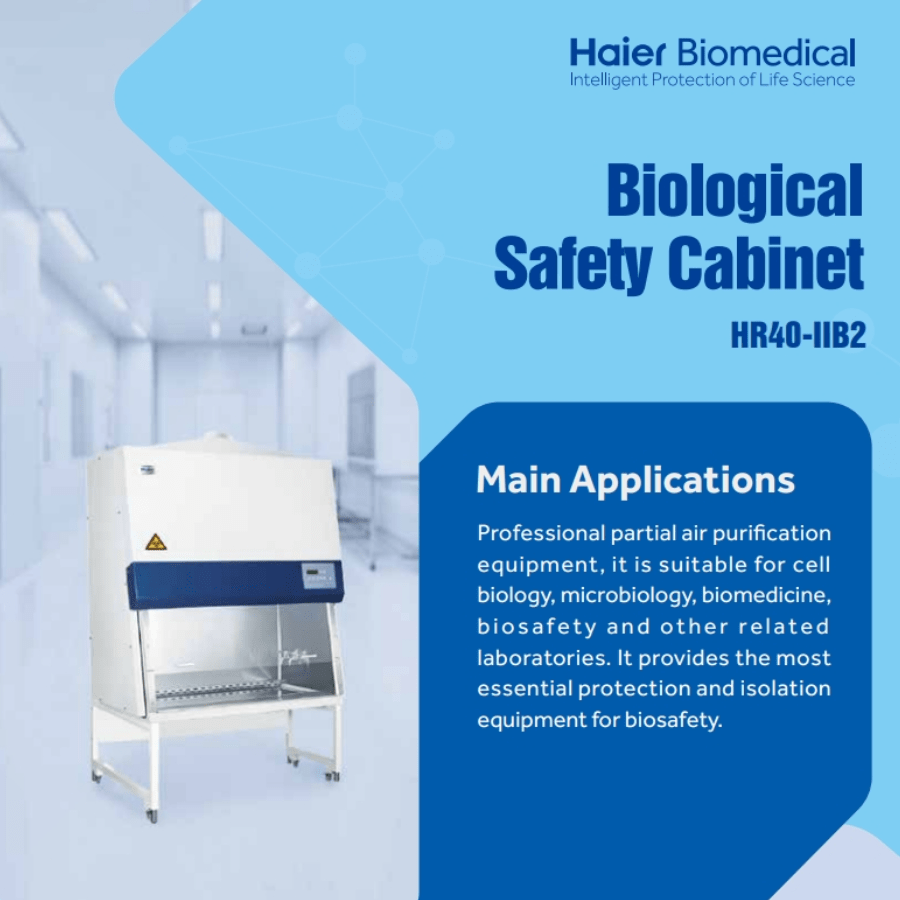 Tủ An Toàn Sinh Học Cấp 2 Haier HR40-IIB2