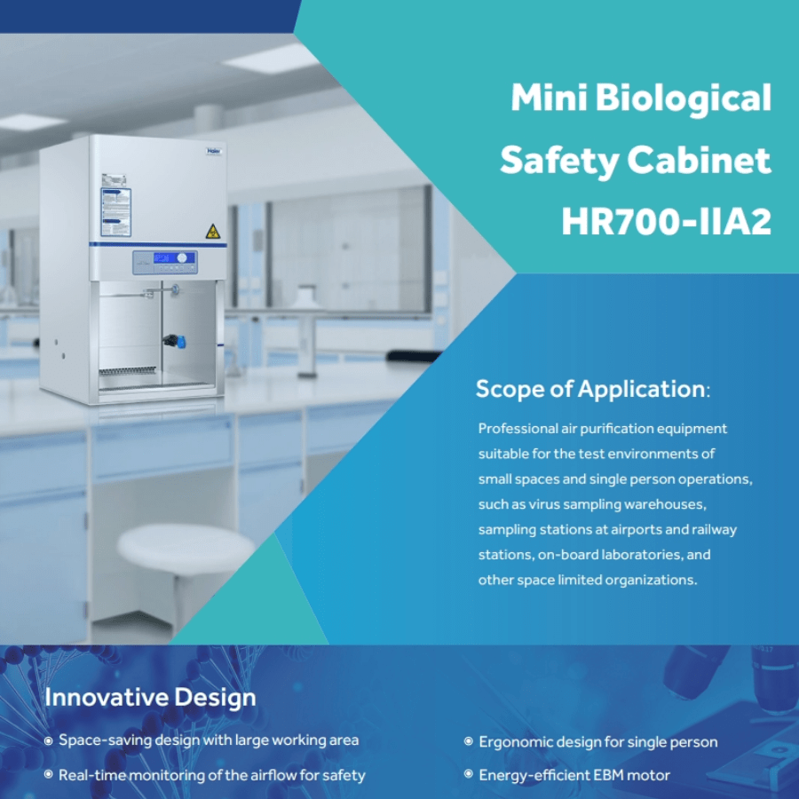 Tủ An Toàn Sinh Học Cấp 2 Haier HR700-IIA2