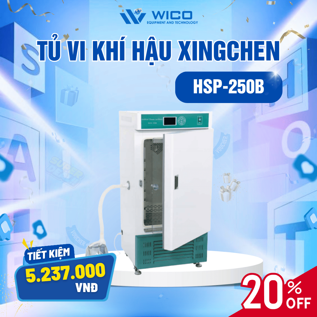 Tiết kiệm hơn 5 triệu khi mua Tủ vi khí hậu HSP-250B
