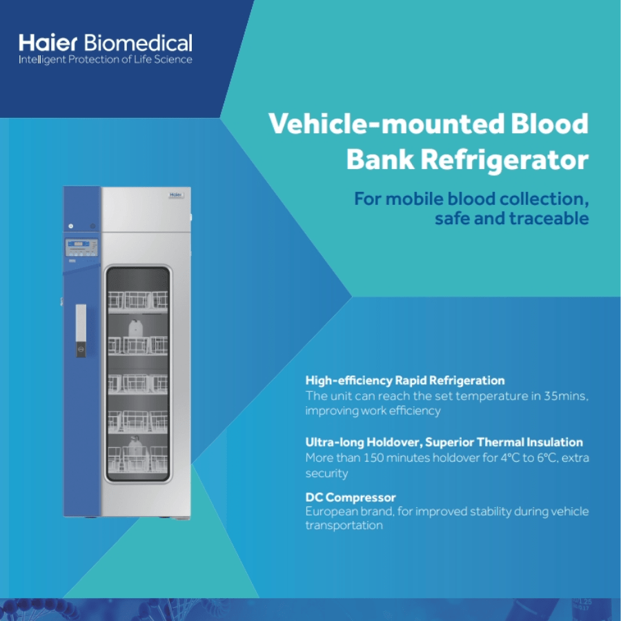 Tủ Trữ Máu Haier 4 Độ C HXC-279