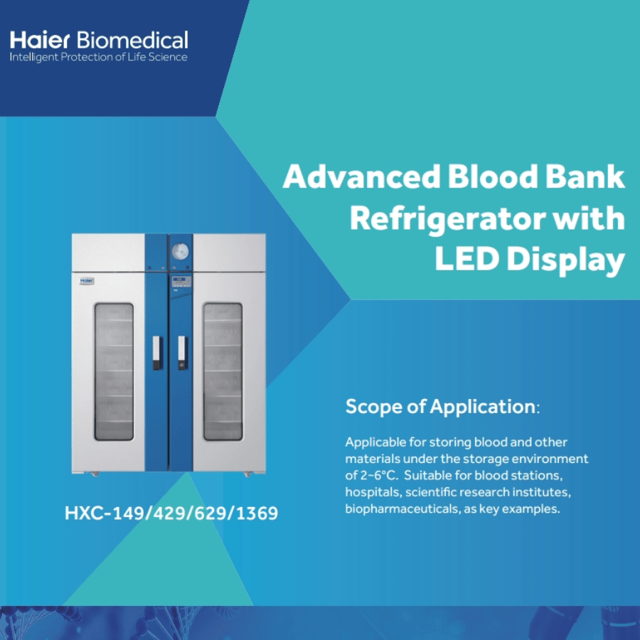 Tủ Trữ Máu Chuyên Dụng Haier HXC-629