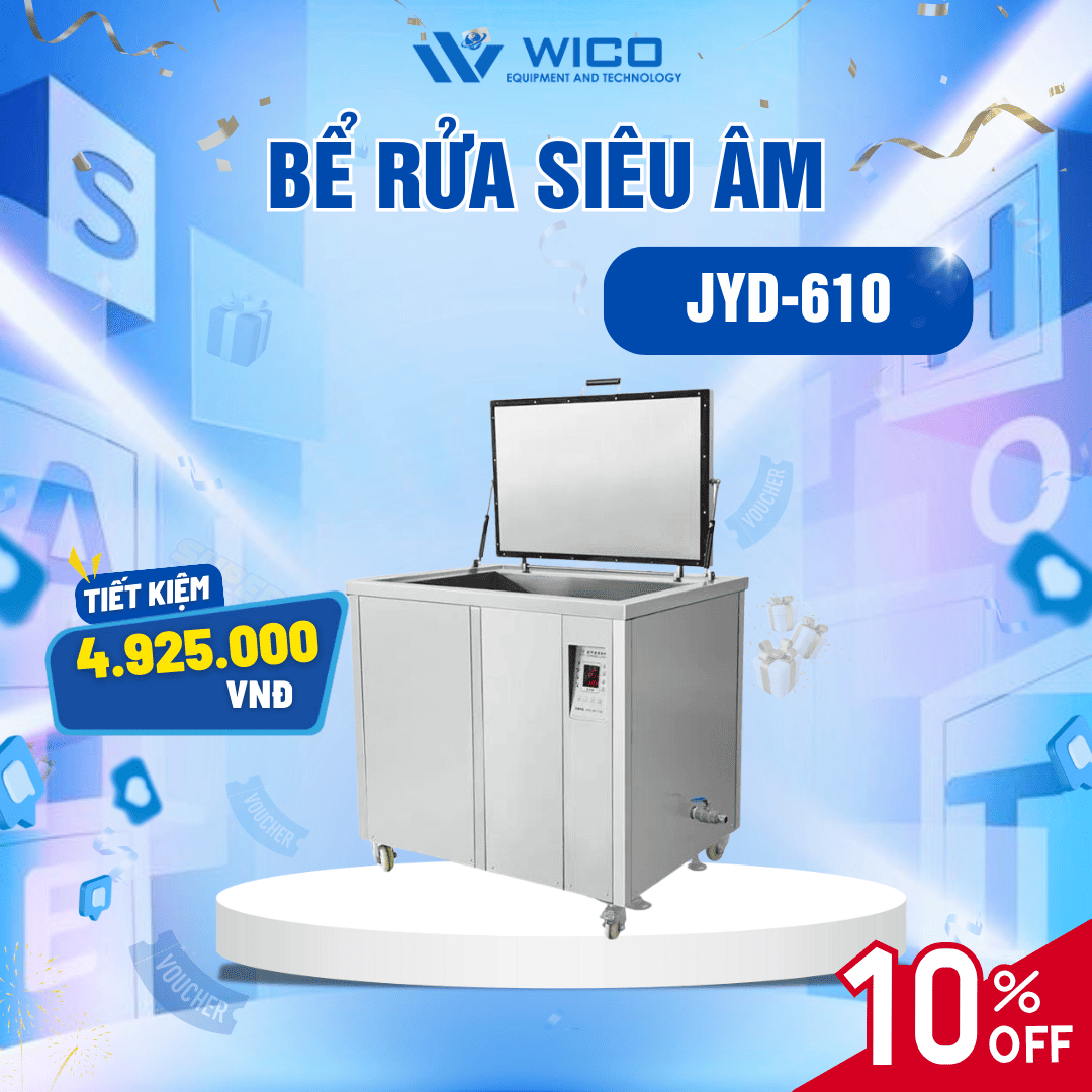 Bể rửa siêu âm công nghiệp Jiayuanda JYD-610 | Giảm gần 5 triệu