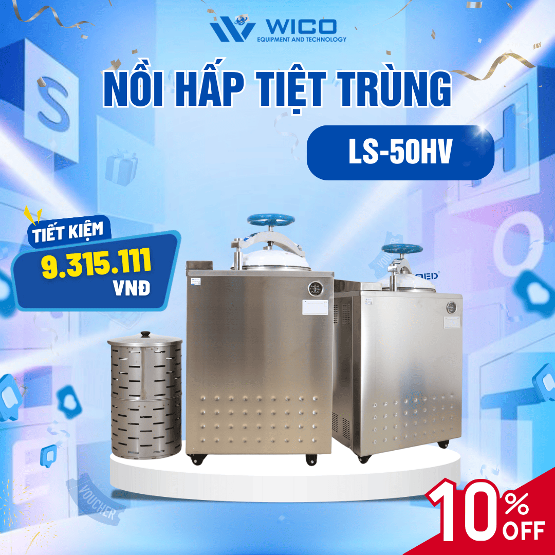 Nồi hấp tiệt trùng Class B LS-50HV | Tiết kiệm hơn 9 triệu