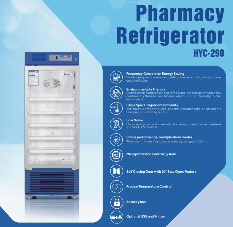Tủ Bảo Quản 2 - 8 Độ HYC-290