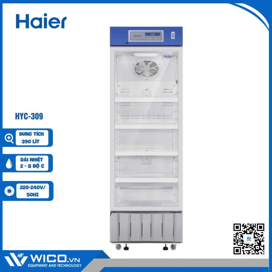 Tủ Bảo Quản 2 - 8 Độ HYC-309