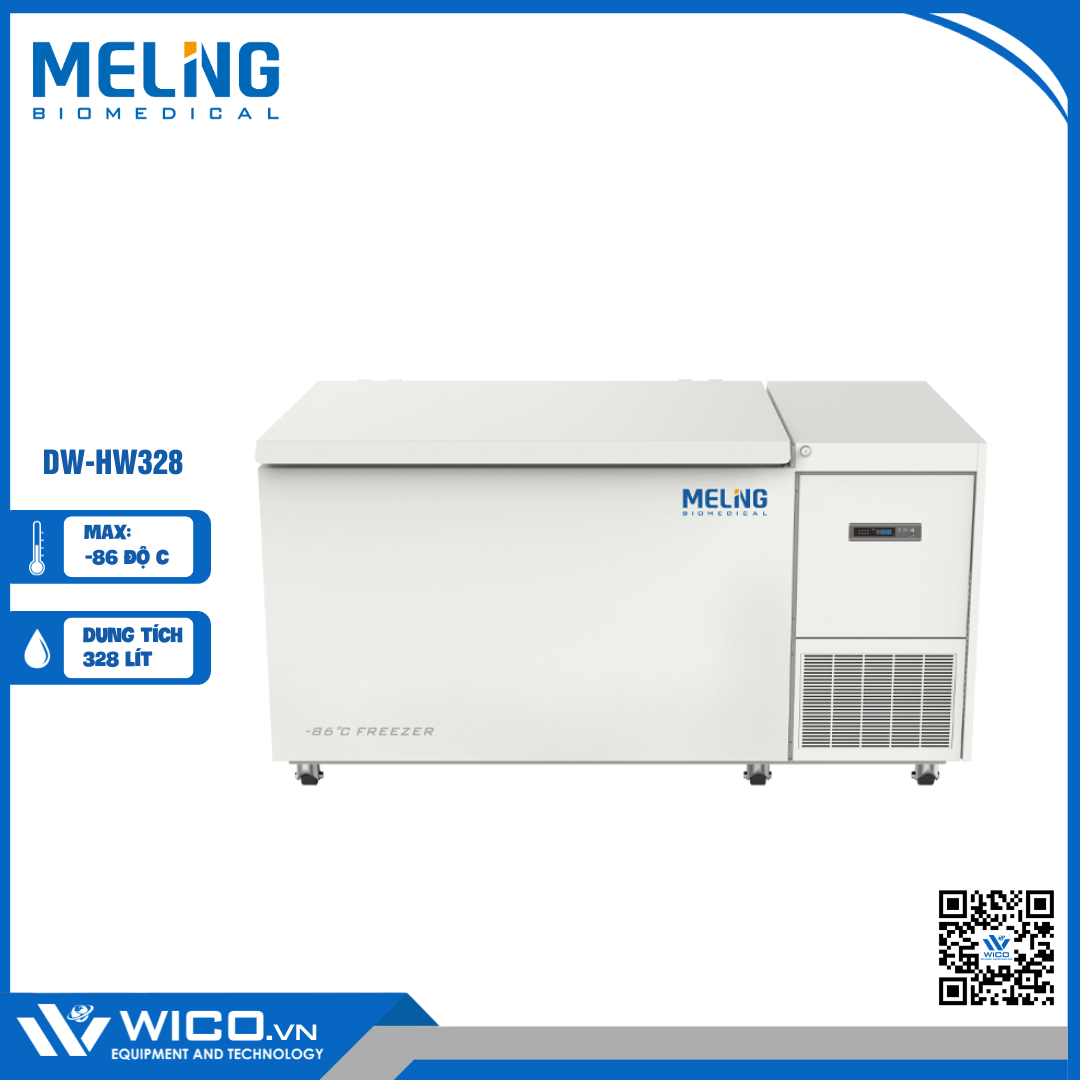 Tủ lạnh âm 86 độ Meiling DW-HW328