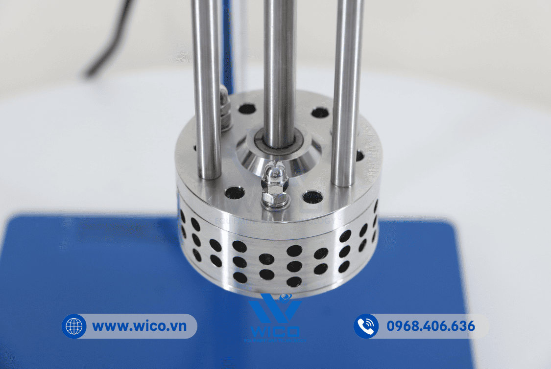 Đầu đồng hóa được làm bằng chất liệu thép không gỉ