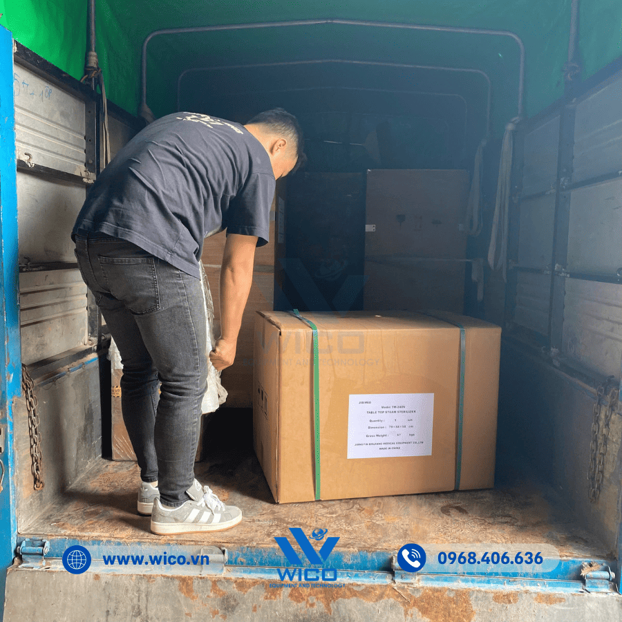 Kiểm tra Nồi hấp tiệt trùng TM-24DV cho anh Thuận ở Bắc Ninh