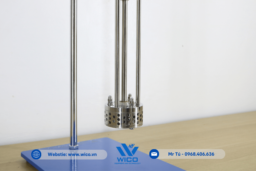 Đầu đồng hóa được làm bằng chất liệu thép không gỉ