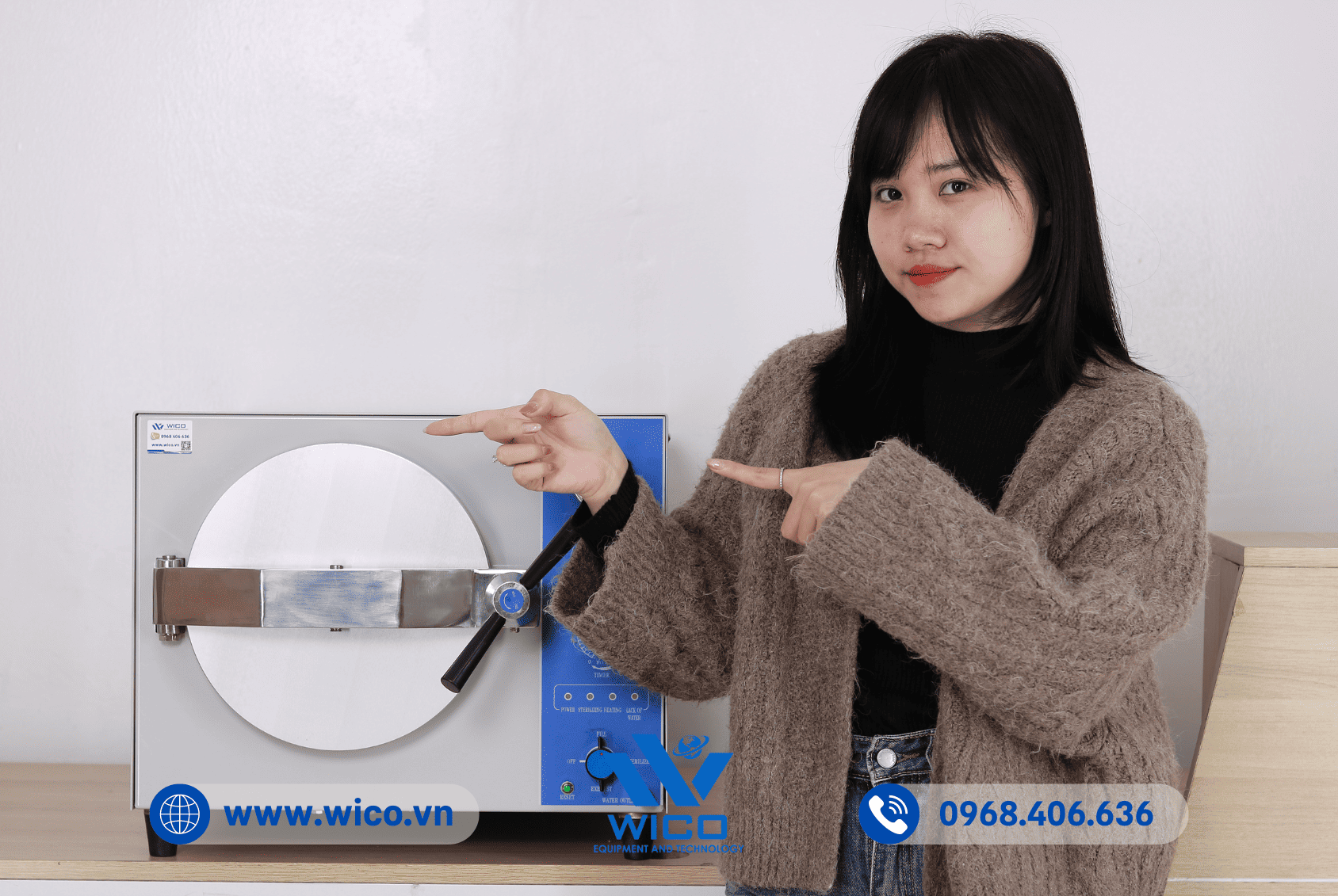 Nồi hấp tiệt trùng Jibimed TM-XB20J - Hàng có sẵn