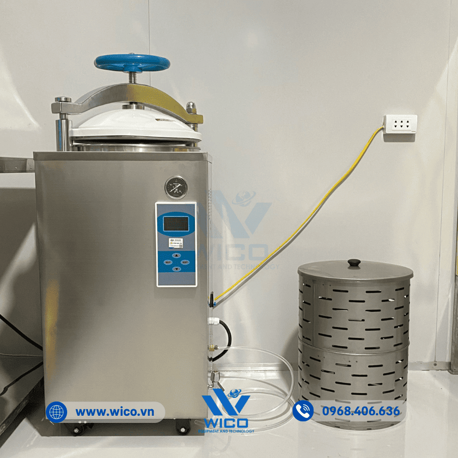 Bàn giao Nồi hấp LS-100HD tại Chương Mỹ