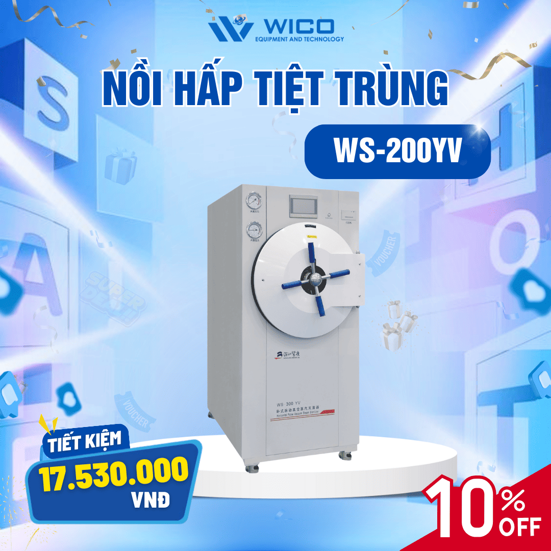 Nồi hấp tiệt trùng dung tích lớn WS-200YV