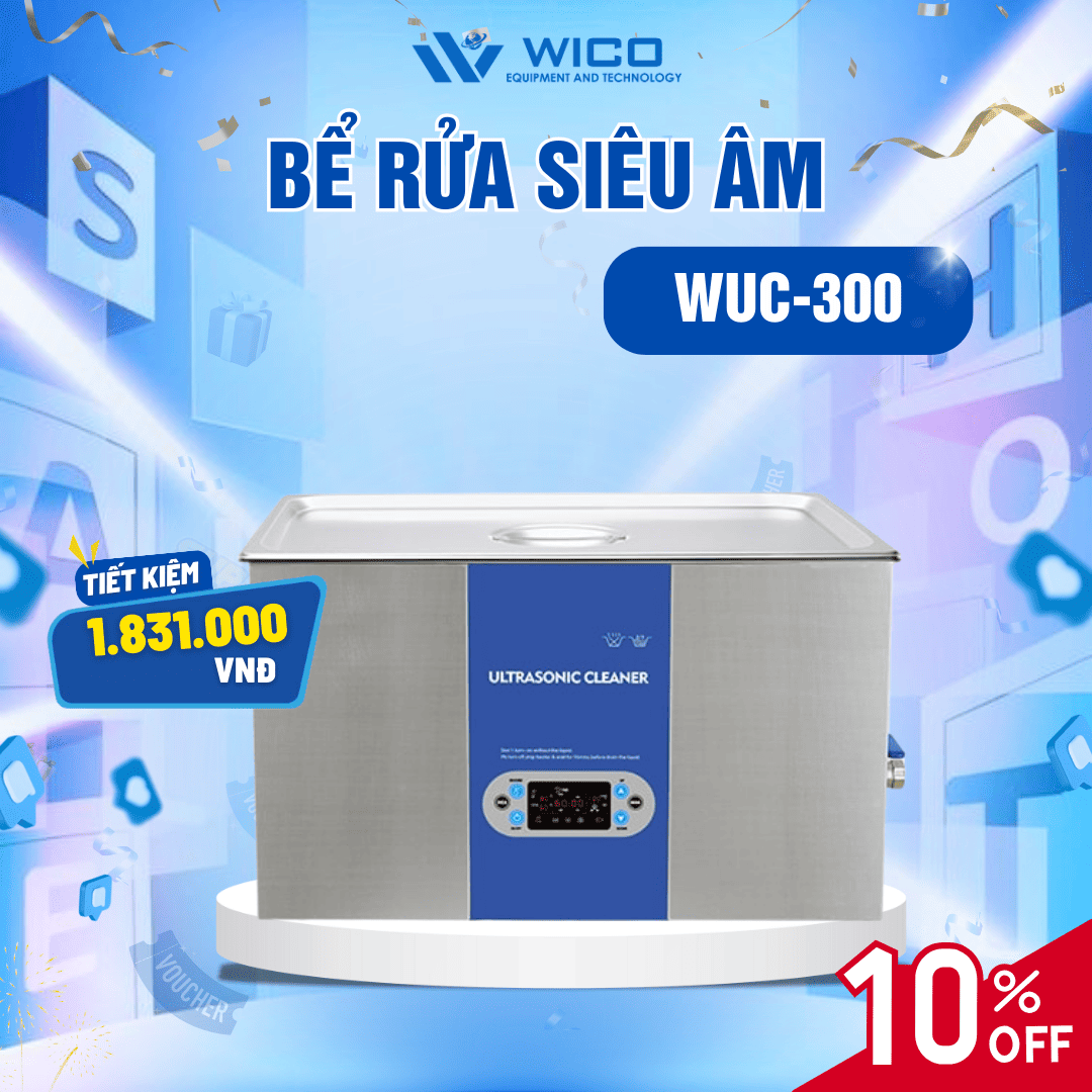 Bể rửa siêu âm Jiayuanda 30 Lít WUC-300 | Giảm giá gần 2 triệu đồng