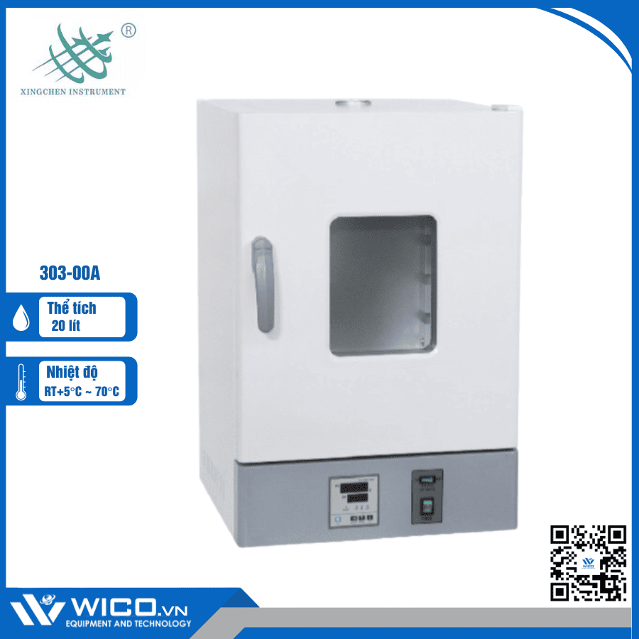 Tủ Ấm Vi Sinh Xingchen Trung Quốc 303-00A | 20 Lít - Buồng Thép